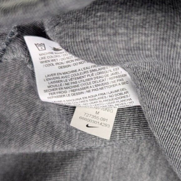 Nike Tech Fleece Jogger Gray Tapered Cropped Sweatpants 727355-091 Mens Size M - Picture 5 of 12